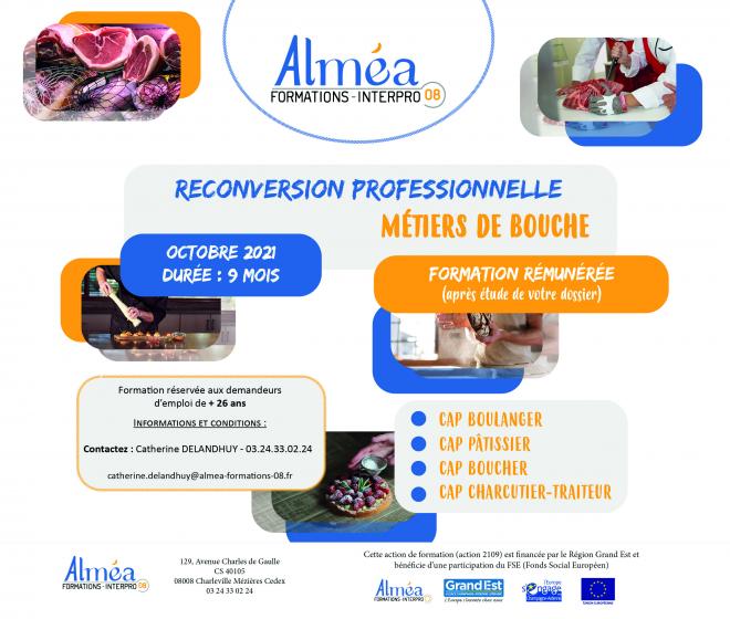 reconversion métiers de bouche