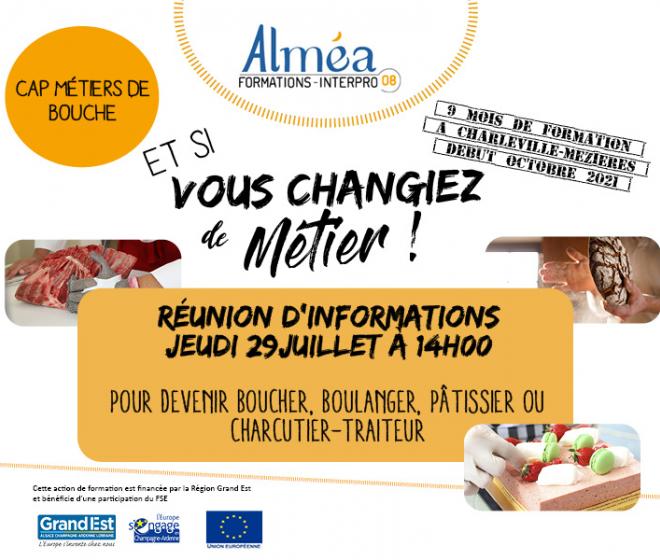 Reconversion professionnelle métiers de bouche ardennes