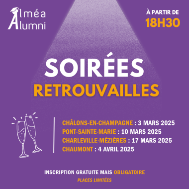 Soirées retrouvailles alumni Alméa 2025